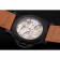 Panerai Luminor Ion Plated Stainless Steel Bezel Orange Leather Bracelet 622309