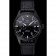 IWC Mark XVll Black Dial Black Stainless Steel Case Black Leather Strap