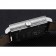Piaget Emperador Limited Edition Black Dial Engraved Silver Case Black Leather Bracelet 1454136