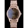 Omega Swiss DeVille Rose Gold Bezel Roman Numbers Brown Dial 7610