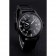 IWC Mark XVll Black Dial Black Stainless Steel Case Black Leather Strap