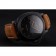 Swiss Panerai Luminor GMT Ceraica Black Dial Black Case Brown Leather Strap