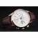 Patek Philippe Grand Complications White Dial Gold Case Brown Leather Bracelet 1454239
