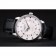 Patek Philippe Swiss Calatrava Ribbed Bezel White Dial Black Leather Strap 7657
