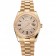 Swiss Rolex Day Date Diamond Pave Dial And Bezel Gold Case And Bracelet