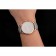 Patek Philippe Calatrava Gray Dial Diamond Markings Gold Case Gray Leather Strap