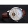 IWC Portofino Tourbillon White Dial Stainless Steel Case Brown Leather Strap