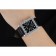 Piaget Emperador Limited Edition Black Dial Engraved Silver Case Black Leather Bracelet 1454136