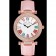 Franck Muller Double Mistery Ronde White Dial Rose Gold Case Light Pink Leather Strap