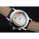 Swiss Patek Philippe Split Seconds Chronograph White Dial Rose Gold Hands Stainless Steel Case Black Leather Strap