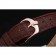 Rolex Cellini Gold Dial And Bezel Stainless Steel Case Brown Leather Strap 622840