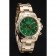 Rolex Cosmograph Daytona Green Dial Gold Case And Bracelet 1454244