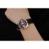 Hermes Classic Croco Leather Strap Black Dial 801398