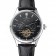 Patek Philippe Day Date Tourbillon Black Dial Stainless Steel Case Black Leather Strap 622839
