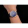 Patek Philippe Calatrava Blue Guilloche Dial Gold Case Blue Leather Strap
