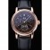 Patek Philippe Geneve Grand Complications Black Dial Tourbillon Rose Gold Bezel Black Band 622157