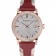 Burberry The City Classic Diamonds Case Silver Dial Red Bracelet 622570