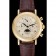 Patek Philippe Grand Complications Gold Dial Engraved Gold Case Brown Leather Bracelet 1454141