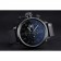 U-Boat Flightdeck Black Dial Black Steel Case Black Rubber Bracelet 622713