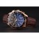 Omega Seamaster Aqua Terra Chrono GMT Teak-Grey Dial Brown Leather Bracelet 622536