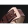 Panerai Luminor Marina 8 Days Black Dial Rose Gold Case Brown Leather Strap