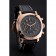Swiss Panerai Radiomir 1940 Chronograph Black Dial Rose Gold Case Black Leather Strap