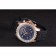 Breitling Navitimer Rosegold Bezel Rubber Strap Black Dial