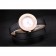 Hermes Classic MOP Dial Black Elongated Leather Strap