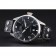 IWC Pilot 7 Day Black Dial Black Leather Bracelet