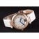 Cartier Ballon Bleu White Leather Strap 621449
