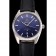 Omega Globemaster Blue Dial Stainless Steel Case Black Leather Strap
