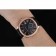 Cartier Drive De Cartier Black Dial Gold Diamond Case Black Leather Bracelet 1454217