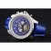 Breitling Bentley Mulliner Tourbillon Blue Dial Stainless Steel Case Blue Leather Strap 622726