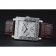 Piaget Emperador Limited Edition White Dial Engraved Silver Case Brown Leather Bracelet 1454138