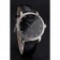 Patek Philippe Calatrava Dark Gray Dial Stainless Steel Case Black Leather Strap