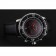 Blancpain Fifty Fathoms Speed Command Carbon Fiber Dial With Red Markings Stainless Steel Case Black Leather Strap 1453774