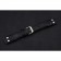 IWC Black Leather Bracelet 622606