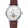 Vacheron Constantin Traditionnelle Calibre White Dial Silver Case Brown Leather Bracelet 1454065