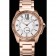 Cartier Calibre De Cartier Small Seconds White Dial Rose Gold Case And Bracelet