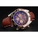 Breitling Chronomat Brown Dial Rose Gold Bezel And Subdials Stainless Steel Case Brown Leather Strap