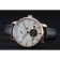 Vacheron Constantin Tourbillion Power Reserve White Dial Gold Case Black Leather Bracelet 1454272