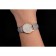 Patek Philippe Calatrava Gray Dial Diamond Markings Gold Case Gray Leather Strap