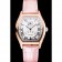 Cartier Tortue Perpetual Calendar White Dial Gold Case Pink Leather Strap