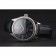 Swiss Rolex Cellini Black Dial Roman Numerals Stainless Steel Case Black Leather Strap