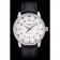 Patek Philippe Swiss Calatrava Ribbed Bezel White Dial Black Leather Strap 7657