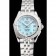 Breitling Colt Lady Light Blue Dial Diamond Hour Marks Stainless Steel Case And Bracelet