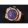 Swiss Hublot Big Bang Limited Edition Black And Red Dial Gold Case Black Leather Strap 62289