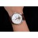 IWC Portofino Tourbillon White Dial Blue Markings Stainless Steel Case Brown Leather Strap