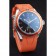 Omega Swiss Seamaster Planet Ocean Big Size Orange Strap