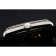 Swiss Piaget Emperador Tourbillon Skeleton Silver Diamond Case Black Leather Bracelet 1453943